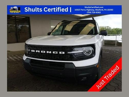 OXFORD WHITE 2025 Ford Bronco Sport OUTER BANKS