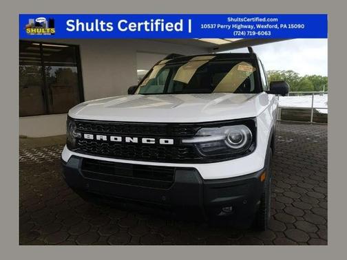 OXFORD WHITE 2025 Ford Bronco Sport OUTER BANKS