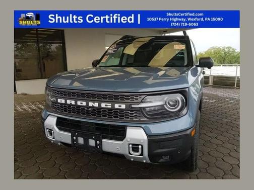AZURE GRAY METALLIC TRI-COA 2025 Ford Bronco Sport BADLANDS