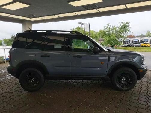 AZURE GRAY METALLIC TRI-COA 2025 Ford Bronco Sport BADLANDS