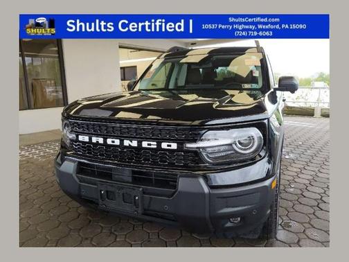 SHADOW BLACK 2025 Ford Bronco Sport OUTER BANKS
