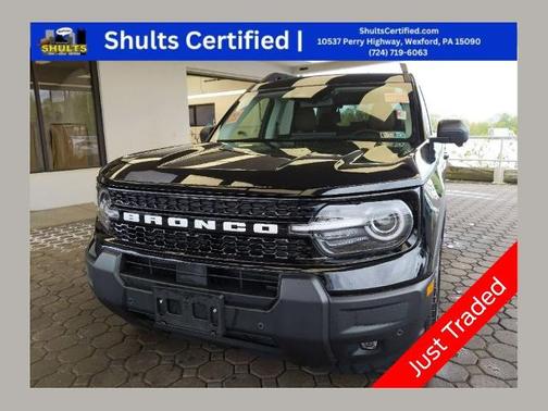 SHADOW BLACK 2025 Ford Bronco Sport OUTER BANKS