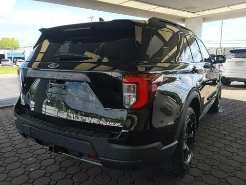 AGATE BLACK METALLIC 2023 Ford Explorer TIMBERLINE