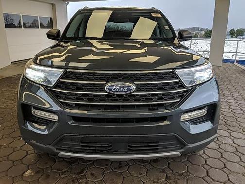 FORGED GREEN METALLIC 2023 Ford Explorer XLT