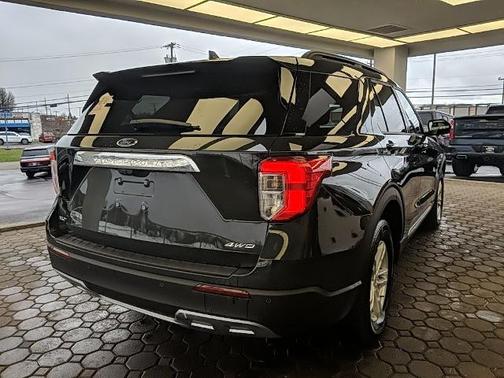 FORGED GREEN METALLIC 2023 Ford Explorer XLT