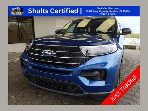 ATLAS BLUE METALLIC 2023 Ford Explorer XLT