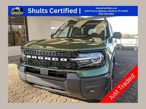 ERUPTION GREEN METALLIC 2025 Ford Bronco Sport OUTER BANKS
