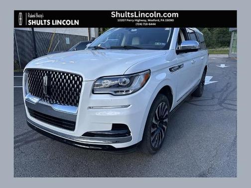 PRISTINE WHITE METALLIC 3C 2023 Lincoln Navigator L L BLACK LABEL