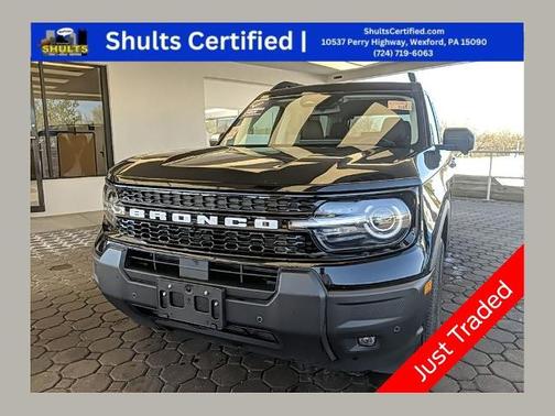 SHADOW BLACK 2025 Ford Bronco Sport OUTER BANKS