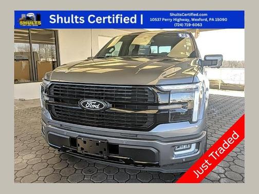 CARBONIZED GRAY METALLIC 2025 Ford F-150 PLATINUM