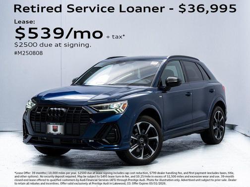 2025 Audi Q3 45 S line Premium Plus