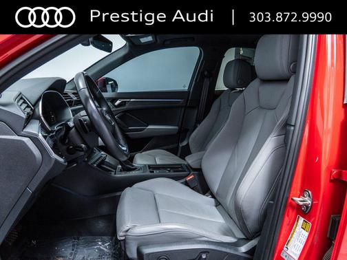 Progressive Red Metallic 2024 Audi Q3 45 S line Premium Plus