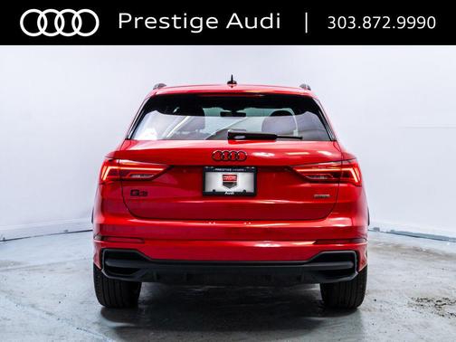 Progressive Red Metallic 2024 Audi Q3 45 S line Premium Plus