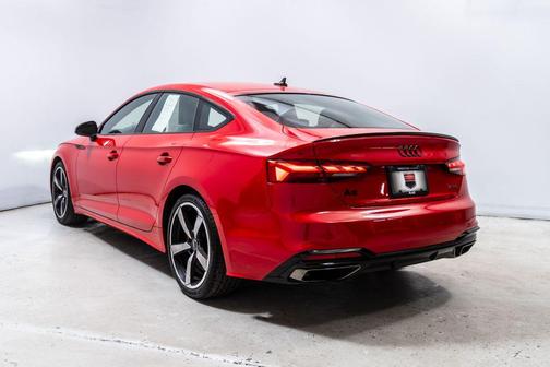 Progressive Red Metallic 2024 Audi A5 Sportback 45 S Line Premium Plus