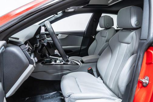 Progressive Red Metallic 2024 Audi A5 Sportback 45 S Line Premium Plus