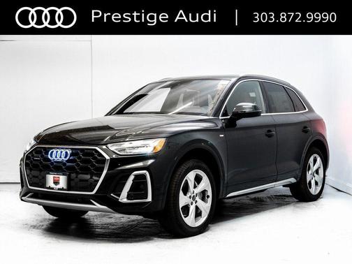 Mythos Black Metallic 2025 Audi Q5 45 S line Premium Plus