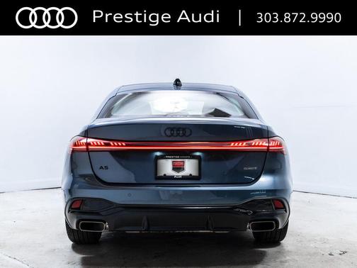 Horizon Blue Metallic 2026 Audi A5 Prestige TFSI quattro S tronic