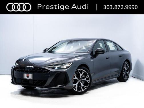 Gray 2026 Audi A6 Premium Plus quattro S tronic