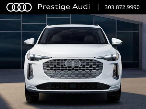 Glacier White Metallic 2025 Audi Q5 Premium TFSI quattro S tronic