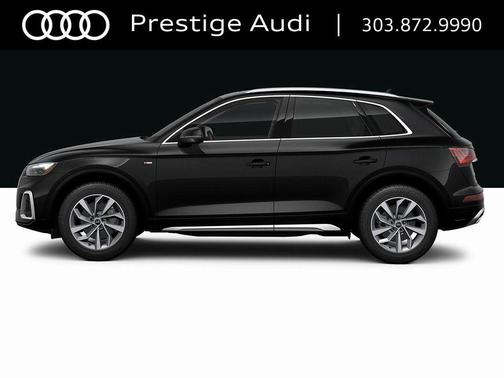 Mythos Black Metallic 2024 Audi Q5 45 S line Premium
