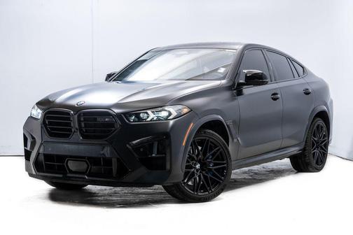 Black 2025 BMW X6 M Base