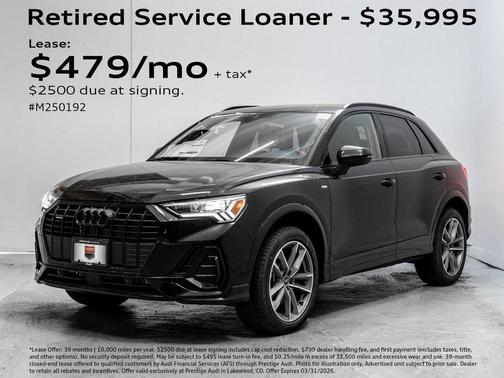 2025 Audi Q3 Premium 45 TFSI S line quattro Tiptronic