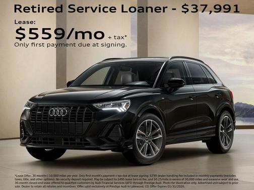 2025 Audi Q3 Premium 45 TFSI S line quattro Tiptronic