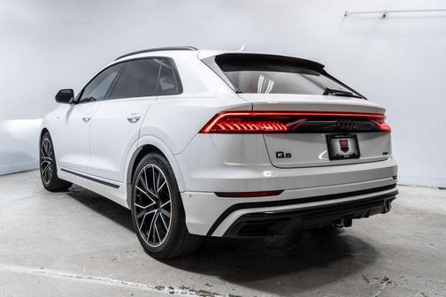 Carrara White 2023 Audi Q8 55 Prestige