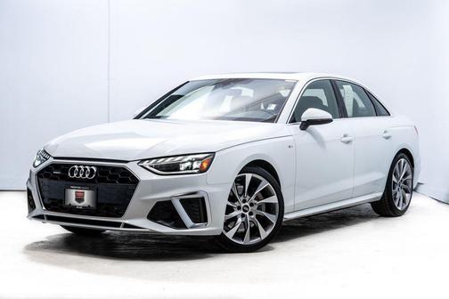 Glacier White Metallic 2023 Audi A4 45 S line Premium Plus