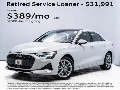 2025 Audi A3 Premium