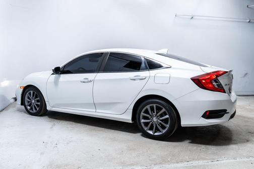 Platinum White Pearl 2021 Honda Civic EX-L