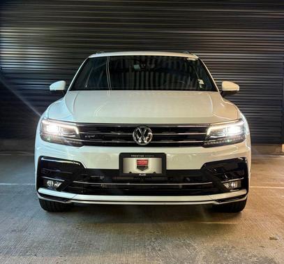 Pure White 2020 Volkswagen Tiguan 2.0T SEL R-Line 4MOTION