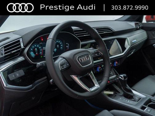 Progressive Red Metallic 2024 Audi Q3 45 S line Premium Plus