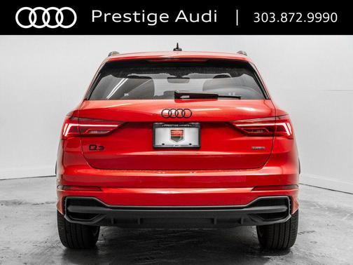 Progressive Red Metallic 2024 Audi Q3 45 S line Premium Plus