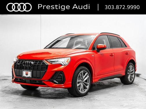 Progressive Red Metallic 2024 Audi Q3 45 S line Premium Plus