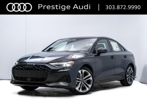 Manhattan Gray Metallic 2026 Audi A3 Premium