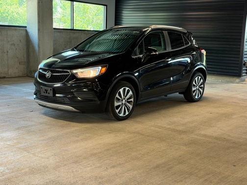 Ebony Twilight Metallic 2018 Buick Encore Preferred