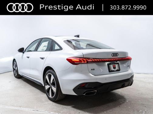 Glacier White Metallic 2026 Audi A5 Premium Plus TFSI quattro S tronic