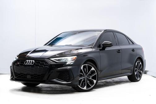 Mythos Black Metallic 2023 Audi S3 Premium TFSI quattro S tronic