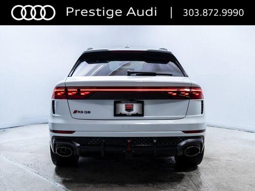 White 2026 Audi RS Q8 4.0T
