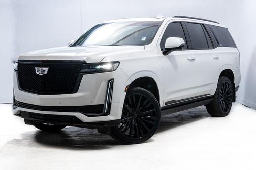 Crystal White Tricoat 2022 Cadillac Escalade Sport Platinum