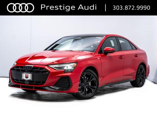 Progressive Red Metallic 2026 Audi A3 Premium