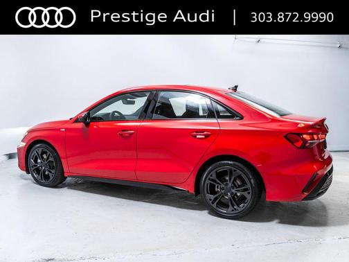 Progressive Red Metallic 2026 Audi A3 Premium