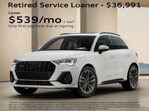 2025 Audi Q3 Premium 45 TFSI S line quattro Tiptronic