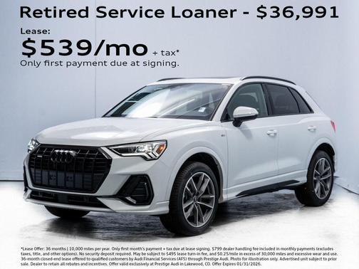 2025 Audi Q3 Premium 45 TFSI S line quattro Tiptronic