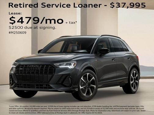 2025 Audi Q3 45 S line Premium Plus