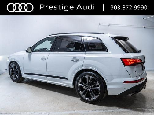 White 2026 Audi Q7 55 Premium Plus