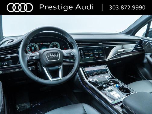 Mythos Black Metallic 2026 Audi Q7 55 Premium Plus
