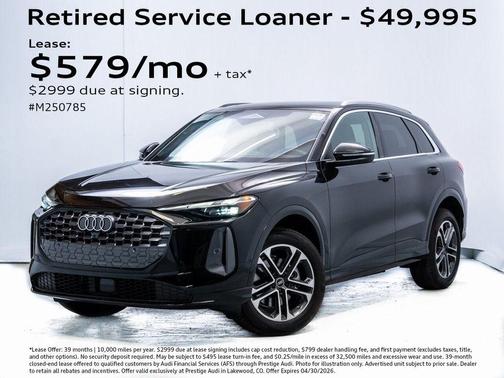 Mythos Black Metallic 2025 Audi Q5 Premium TFSI quattro S tronic