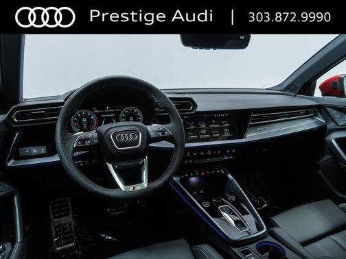 Progressive Red Metallic 2026 Audi A3 Premium